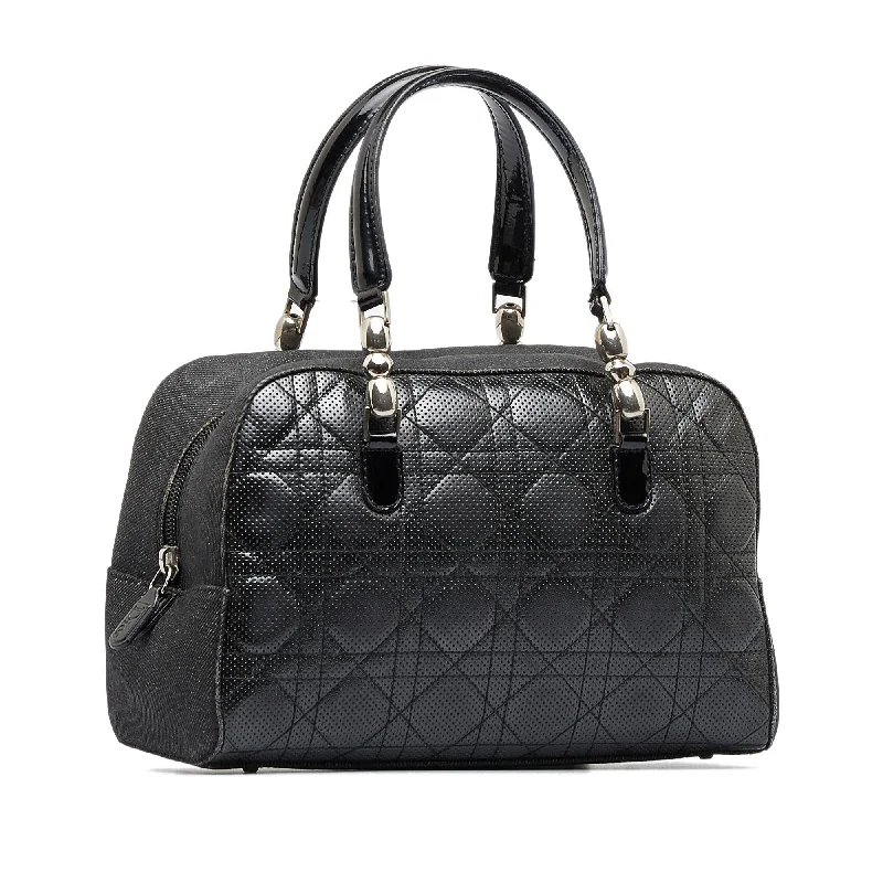 Christian Dior backpacks with a sleek, minimalist silhouetteDior Perforated Cannage Malice (JR5Nd1)