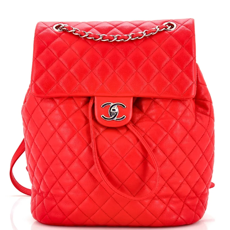 Stylish Christian Dior shoulder bags with a tassel - adorned zipperUrban Spirit Backpack Quilted Lambskin Large