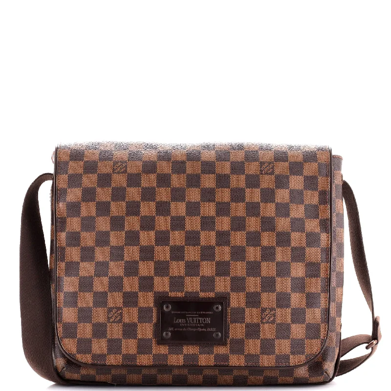 Christian Dior crossbody bags with a front - flap pocket for easy accessBrooklyn Handbag Damier MM